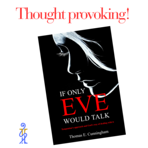 A book cover with the title " if only eve would talk ".