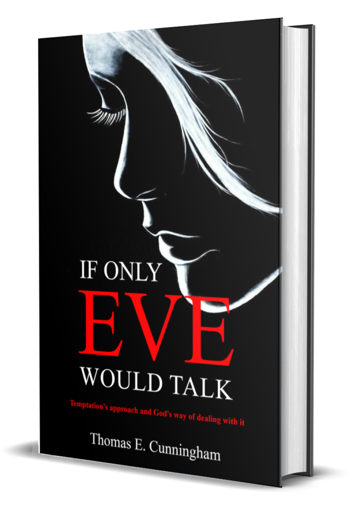 A book cover with the title of if only eve would talk.